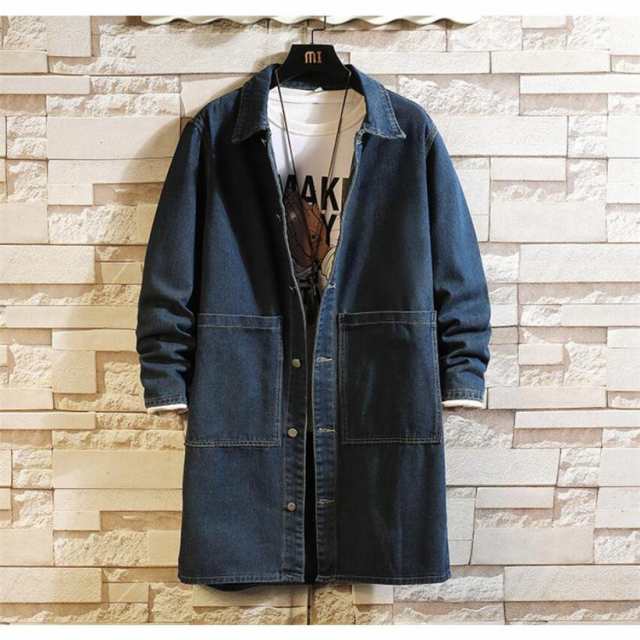 素材：コットンサイズ：M：バスト106cm 肩幅44cm 着丈94cm 袖丈56cm L：バスト108cm 肩幅46cm 着丈95cm 袖丈57cm XL：バスト112cm 肩幅47cm 着丈96cm